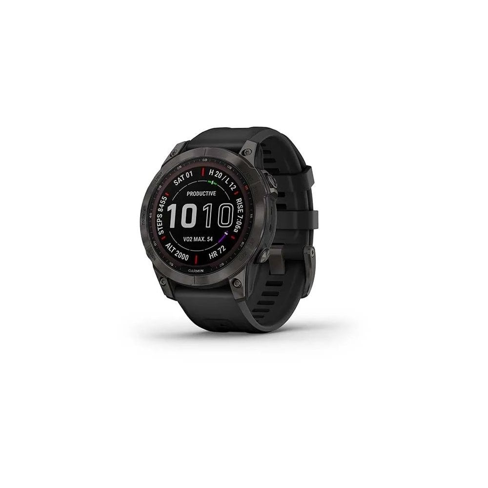 Garmin Fenix 7X Pro – Sapphire Solar Edition Carbon Gray DLC